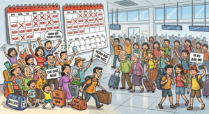 Bạn có đồng ý hoán đổi để nghỉ 9 ngày dịp Giỗ Tổ Hùng Vương và 30/4-1/5?