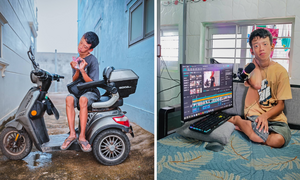 Cuộc sống rực rỡ của chàng trai bại não đảo Phú Quý