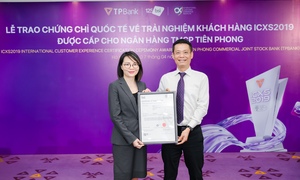 TPBank đạt chuẩn quốc tế ICXS2019 về trải nghiệm khách hàng