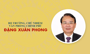 Infographic: Sự nghiệp Bộ trưởng, Chủ nhiệm Văn phòng Chính phủ Đặng Xuân Phong