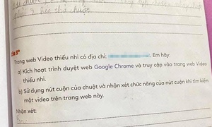Sách bài tập Tin học lớp 3 chứa link website ‘đen’: Công an vào cuộc làm rõ