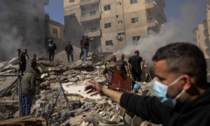 Lebanon tan hoang sau đòn không kích của Israel khiến gần 200 người chết