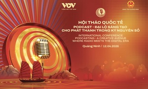 Hội thảo quốc tế 'Podcast – Đại lộ sáng tạo cho phát thanh trong kỷ nguyên số' 