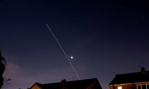 Ngắm Trạm Vũ trụ Quốc tế rực sáng trên bầu trời Hà Nội sáng 13/4