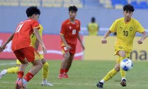 U17 Việt Nam thắng đậm Malaysia