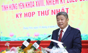 Ông Nguyễn Mạnh Quyền được bầu làm Chủ tịch UBND tỉnh Hưng Yên