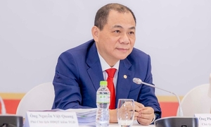 Cổ phiếu thăng hoa, tài sản tỷ phú Phạm Nhật Vượng thêm 1,1 tỷ USD sau 1 ngày
