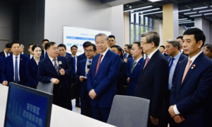 Tổng Bí thư, Chủ tịch nước Tô Lâm thăm khu mới Hùng An, tỉnh Hà Bắc, Trung Quốc