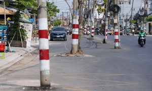 Lý do chưa di dời loạt cột điện nằm giữa dự án đường nghìn tỷ ở TP.HCM