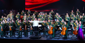 Lần hiếm hoi dàn nhạc giao hưởng biểu diễn ngoài trời với quy mô lớn