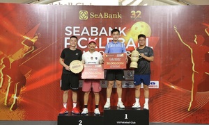 SeABank Pickleball Championship 2026: 416 VĐV tranh tài, gây quỹ 620 triệu đồng