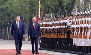 Lễ đón trọng thể Tổng Bí thư, Chủ tịch nước Tô Lâm thăm cấp Nhà nước đến Trung Quốc