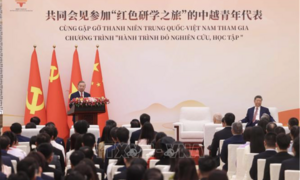 Tổng Bí thư, Chủ tịch nước Việt Nam - Trung Quốc gặp gỡ thanh niên hai nước