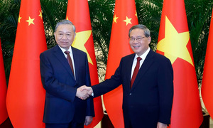 Tổng Bí thư, Chủ tịch nước Tô Lâm hội kiến Thủ tướng Trung Quốc Lý Cường