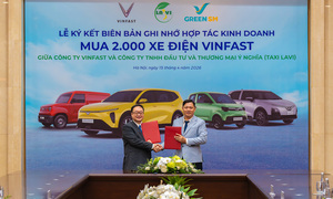 Taxi Lavi chuyển đổi toàn bộ sang xe điện VinFast - tham gia mạng lưới Xanh GSM