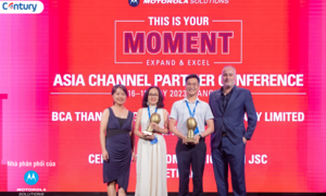 Viễn Thông Thế Kỷ: 3 năm dẫn đầu Nhà phân phối bộ đàm Motorola tại Việt Nam
