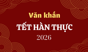 Văn khấn Tết Hàn thực 2026 chuẩn nhất