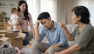Mẹ tôi nhắc mãi vụ có bầu trước cưới, vợ ôm con về ngoại, đòi thuê nhà ở riêng