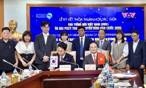 Đài tiếng nói Việt Nam ký thỏa thuận hợp tác với Đài Phát thanh - Truyền hình Hàn Quốc