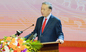 Tổng Bí thư, Chủ tịch nước Tô Lâm dự kỷ niệm 120 năm Ngày sinh Tổng Bí thư Hà Huy Tập