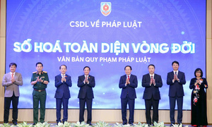 Khai trương Cơ sở dữ liệu quốc gia về pháp luật phiên bản mới