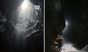 Phát hiện hang động mới ở Quảng Trị chứa thác nước lạ, 'khó nhất 36 năm thám hiểm'