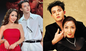 Điều ít biết về 'ông xã màn ảnh' kém 14 tuổi của Ốc Thanh Vân