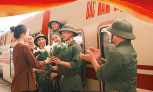 Chuyến tàu tái hiện ký ức của ngày Giải phóng miền Nam, thống nhất đất nước