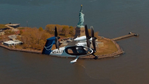 Taxi hàng không thử nghiệm tại New York, kết nối với sân bay trong 10 phút