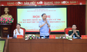 Tổng Bí thư, Chủ tịch nước Tô Lâm tiếp xúc cử tri 10 phường của Hà Nội