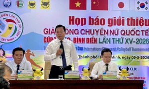 Hơn 1,2 tỷ đồng tiền thưởng cho giải bóng chuyền nữ Quốc tế Cúp VTV9 – Bình Điền