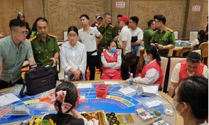 Triệt phá sòng bạc núp bóng khu vui chơi ở Lạng Sơn, thu giữ 301 tỷ đồng