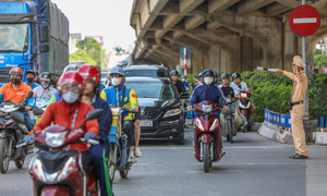 Xe máy xăng chiếm 97% trong vành đai 1 Hà Nội
