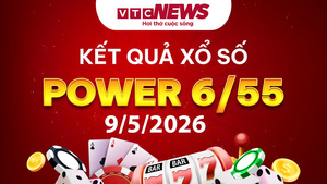 Vietlott 9/5 - Kết quả xổ số Vietlott hôm nay 9/5/2026 - Xổ số Power 6/55 