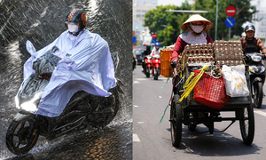 Dự báo thời tiết ngày 9/5: Miền Bắc có nơi mưa to, miền Nam nóng nhất trên 36°C