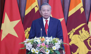 Tổng Bí thư, Chủ tịch nước Tô Lâm phát biểu chính sách tại Quốc hội Sri Lanka 