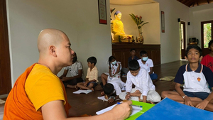 Sư thầy xây chùa, mở lớp dạy tiếng Việt ở Sri Lanka