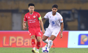 Trực tiếp bóng đá Công an Hà Nội 1-1 Nam Định: Đình Bắc mở tỷ số