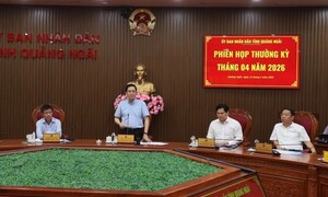 Quảng Ngãi phê bình 16 địa phương giải ngân đầu tư công đạt 0%