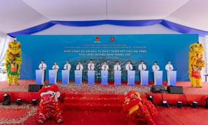 Vingroup khởi công dự án 200ha hạ tầng Khu công nghiệp Nam Tràng Cát Hải Phòng 