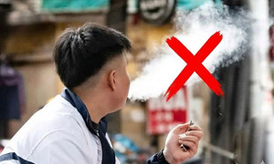 Từ hôm nay, hút thuốc lá điện tử bị phạt đến 5 triệu đồng