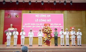 Thành lập Công an thành phố Đồng Nai