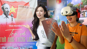 Đến Làng Sen, trải nghiệm VR cùng 'xuyên không' về ngày độc lập