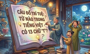 Từ nào trong tiếng Việt có 13 chữ 'T'?