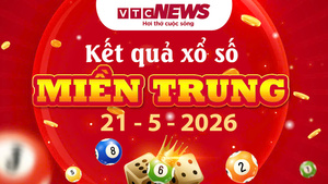 XSMT 21/5 - Trực tiếp kết quả xổ số miền Trung hôm nay 21/5/2026