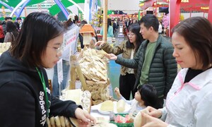 Không khí sắm Tết ngày càng 'nóng' tại hội chợ Mùa Xuân 2026 