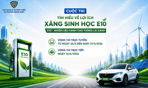 Bộ Công Thương phát động cuộc thi tìm hiểu lợi ích của xăng sinh học E10