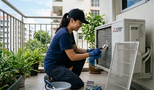 Cách vệ sinh cục nóng điều hòa