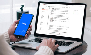 2,1 tỷ tin nhắn được gửi đi mỗi ngày qua ứng dụng Zalo