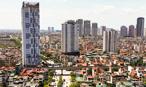 Nút giao phía Tây Hà Nội sắp xây cầu vượt hơn 821 tỷ đồng nhìn từ trên cao